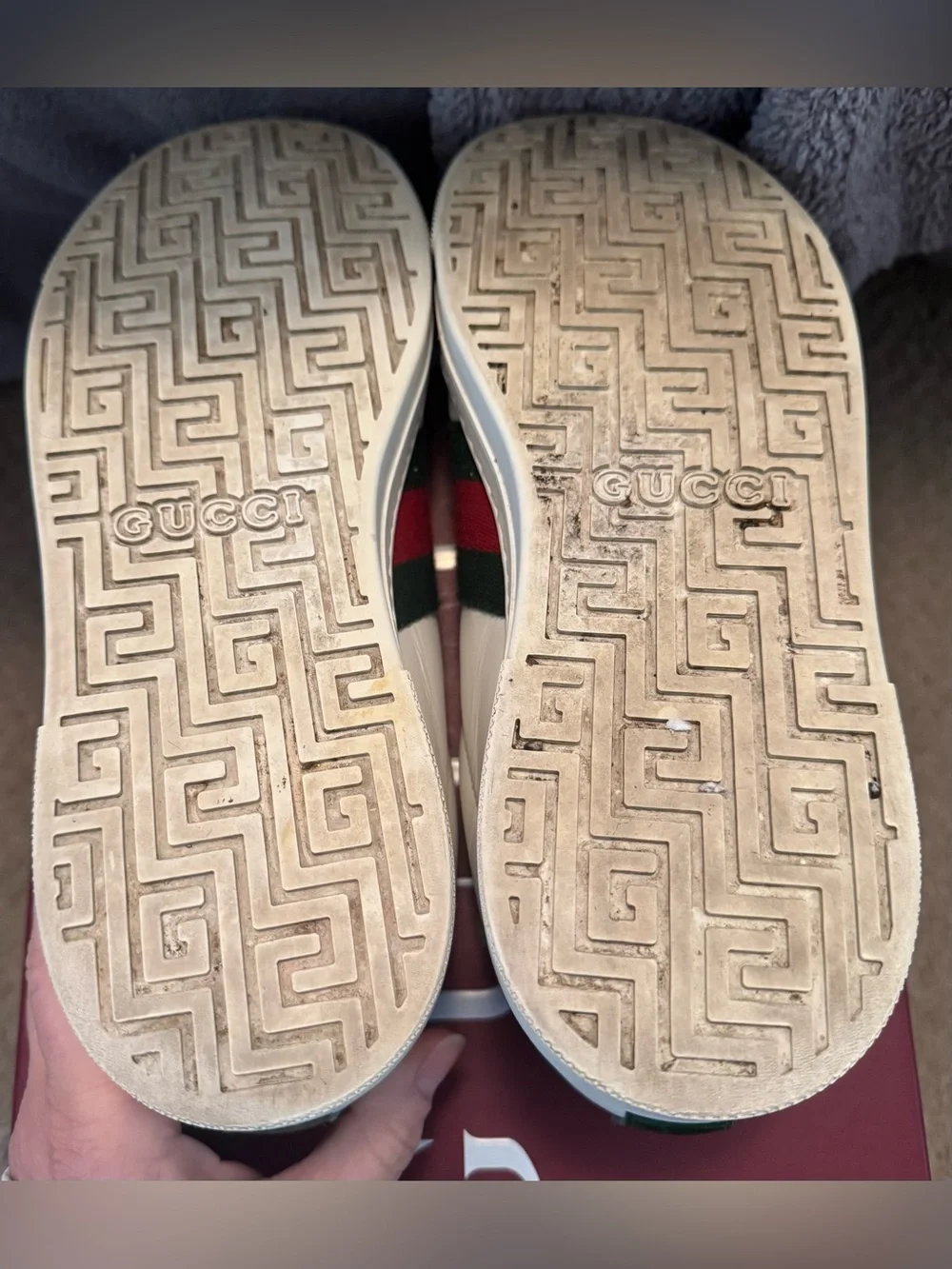 Men's Gucci Ace sneaker with Web